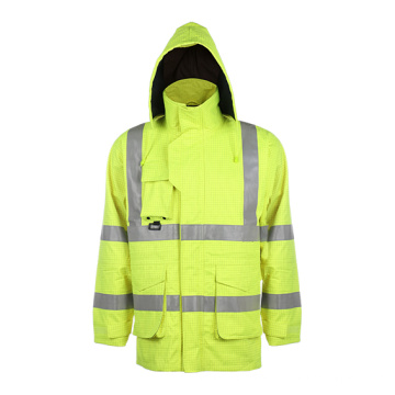 High Visibility Safety Traffic Wateproof Jacket with En ISO